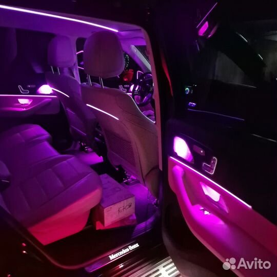 Подсветка спикюнок сидений Brabus GLE / GLS