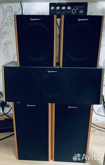 Колонки, домашний кинотеатр с Bluetooth