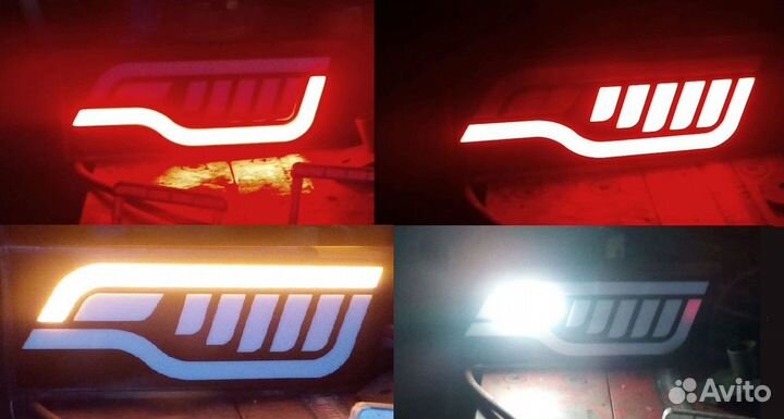 Фонари в стиле Audi ауди 2114 орлиный глаз