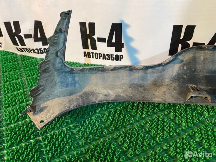 Юбка бампера задняя Hyundai Solaris