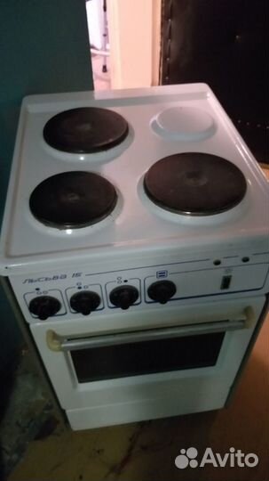 Плита электрическая бу с духовкой Лысьва 15