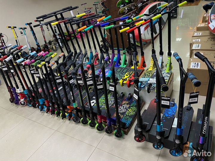 Трюковые самокаты (новые) большой выбор