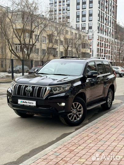 Toyota Land Cruiser Prado 4.0 AT, 2017, 212 000 км