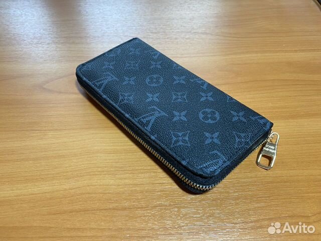 Кошелек Louis Vuitton (темно синий с лого LV)