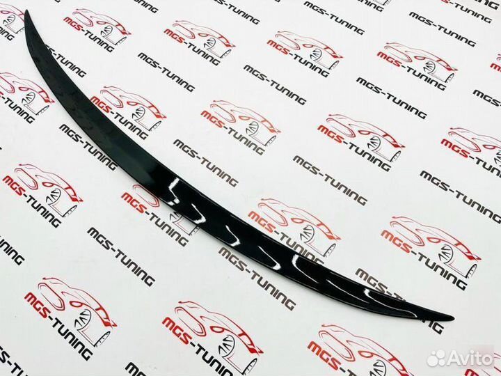 Спойлер черный глянец Mercedes GLE coupe C167