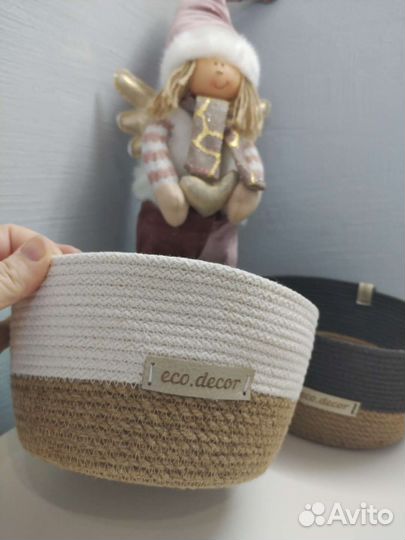 Корзины из джута