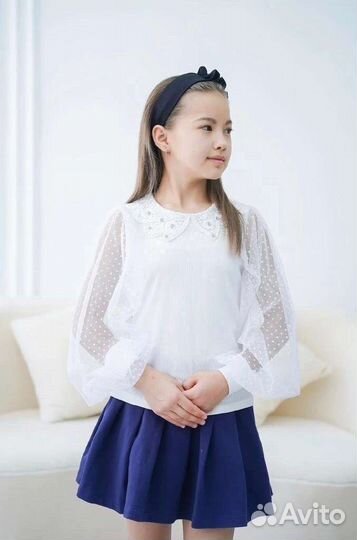 Блузка школьная