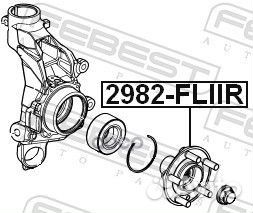 Ступица 2982-fliir 2982-fliir Febest