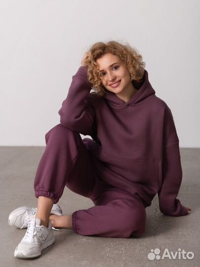 Спортивный костюм с начесом женский