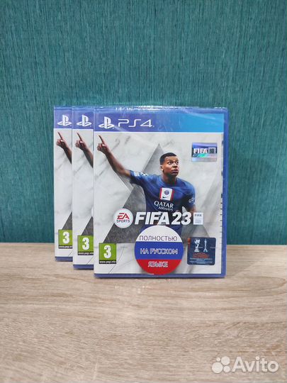 Игра Playstation 4 FIFA 23 (фифа). Новый Диск