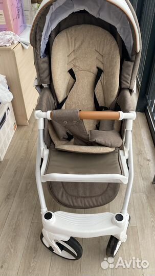 Коляска 2 в 1 Adamex Monte Carbon