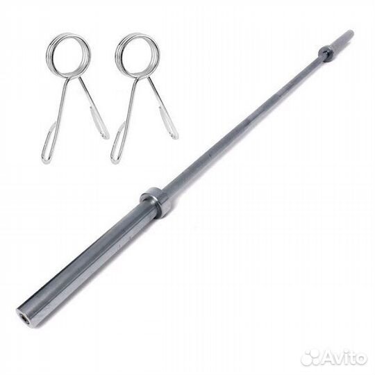 Гриф хромированный стальной новый 120см