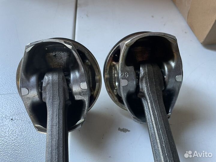 Шатун отдельно поршень 23мм 1,8-2,0л cdab