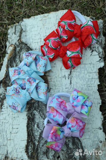 Бантики для волос
