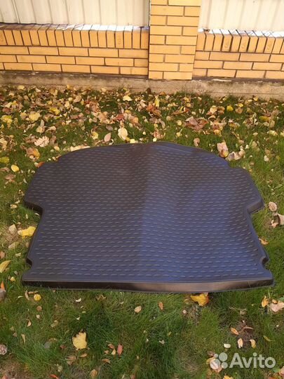 Коврик багажника для хундай санта фе