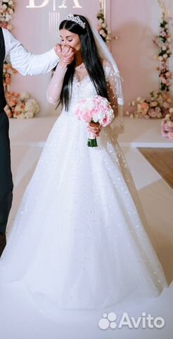 Свадебное платье р 42 и фата от Svetlana Markelova