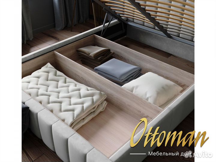 Интерьерная Кровать 160 на 200 новая c матрасом