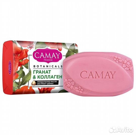 Мыло camay Botanicals Гранат и Коллаген 85г