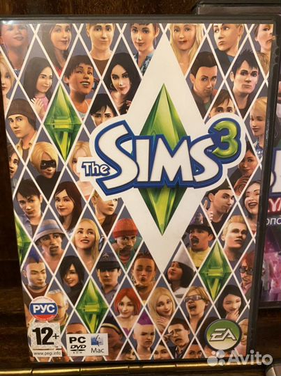 Sims 3 оригинал + 3 дополнения