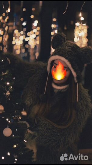 Шапка с ушами для фотосессий