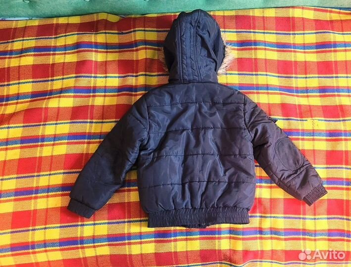 Куртка демисезонная утепленная на фланели