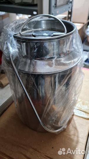 Бидон 3 литра. Нерж сталь. Бу