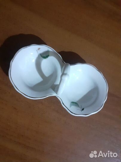 Вазочка СССР для сахара.соусник Дулево