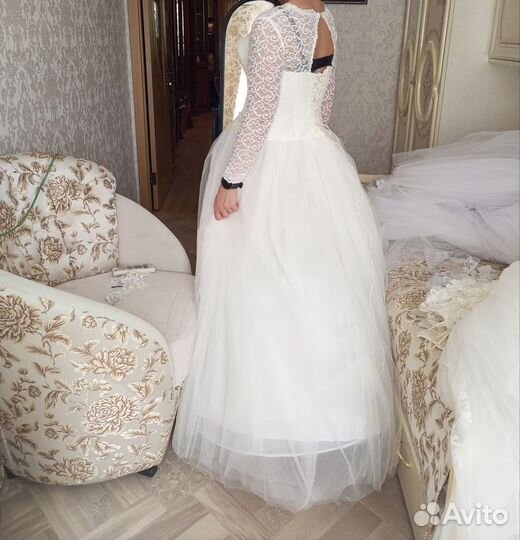 Свадебное платье 46 48