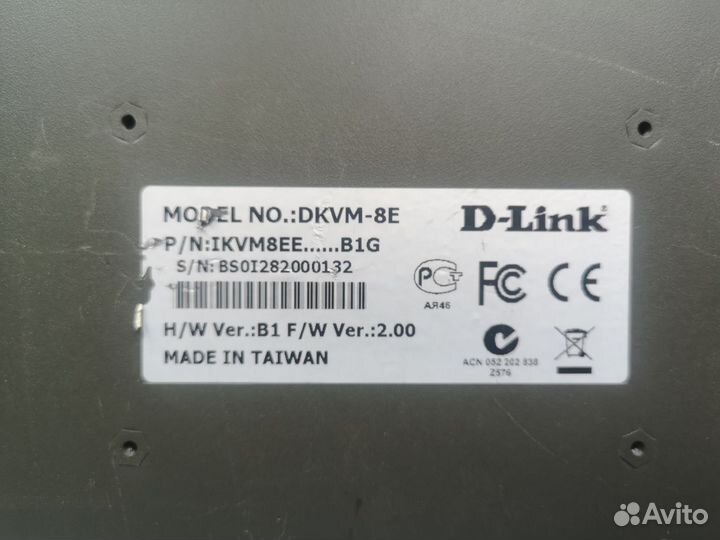 Kvm переключатель D-link