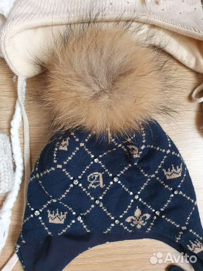 Шапка шлем для девочки