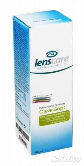 Пероксидный раствор для линз Lenscare ClearSept