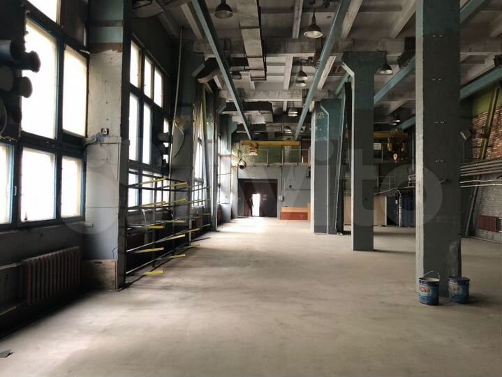 Производство, склад 455 м². Кран-балка. Ворота