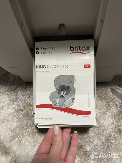 Детское автокресло 9 до 18 кг britax romer