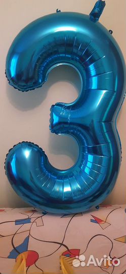 Цифра 3 на день рождения