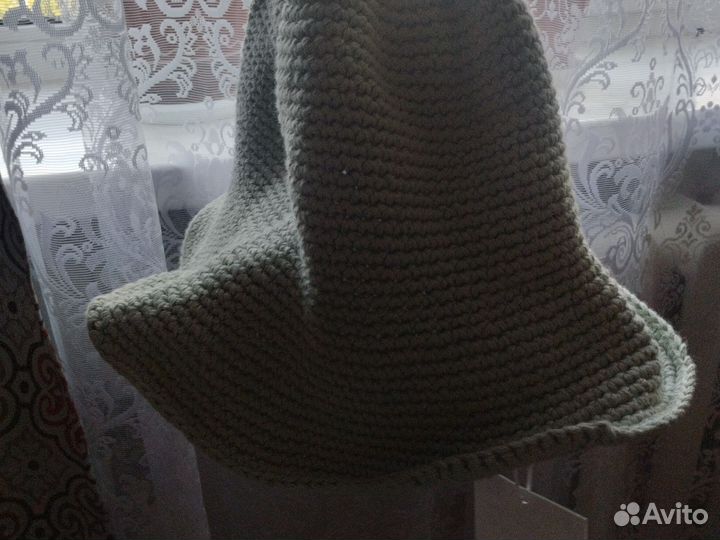 Женская беретка серая