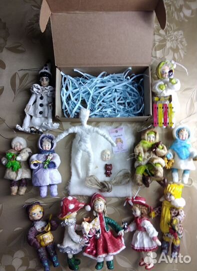 Ватная игрушка. Набор 