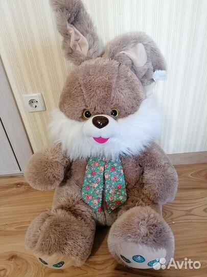Мягкая игрушка заяц