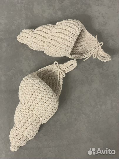 Корзина подвесная ракушка для хранения