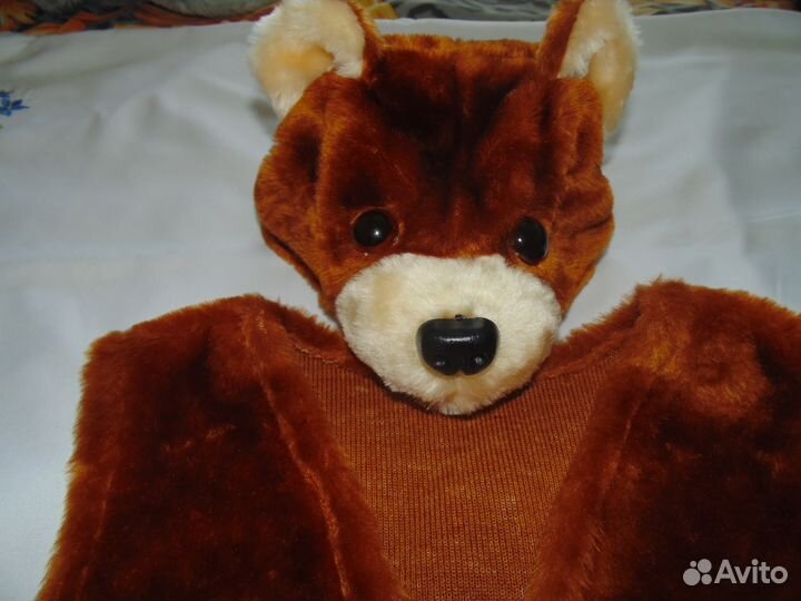 Прокат новогоднего костюма медвежонка