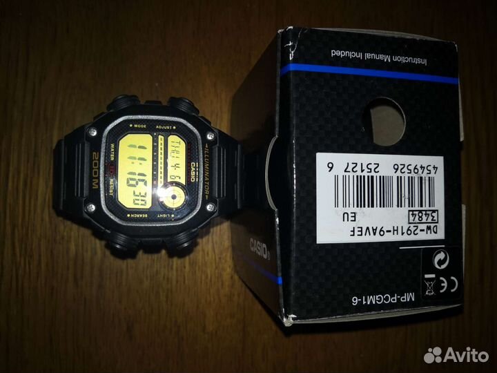 Мужские наручные часы casio бу