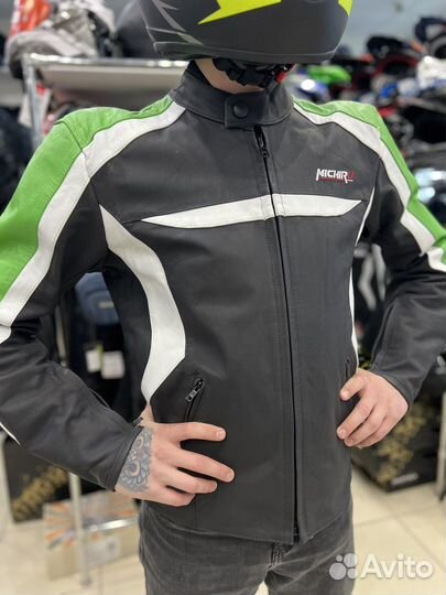 Мото куртка кожаная michiru Street Fighter