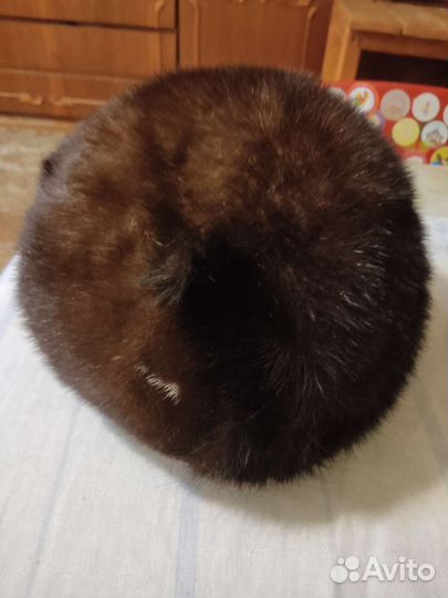 Берет женский норковый