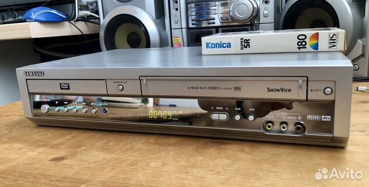 Видеомагнитофон DVD HiFi Стерео Samsung