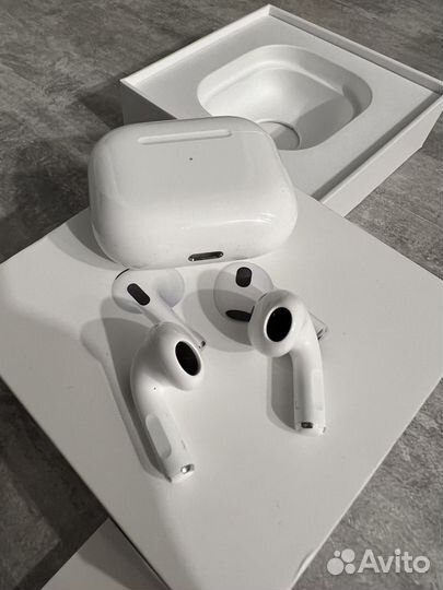 AirPods 3 идеал, на гарантии, оригинал