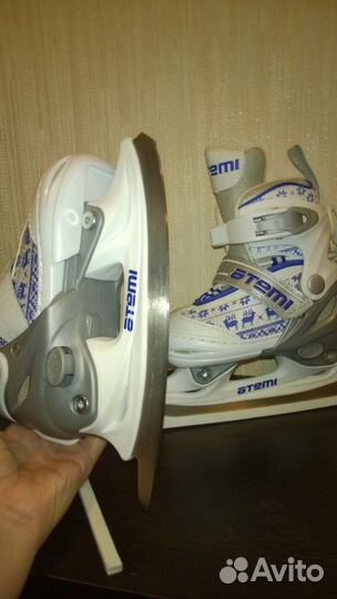 Коньки фигурные- раздвижные atemi