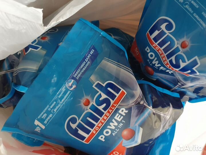 Таблетки для посудомоечной машины Финиш 50шт