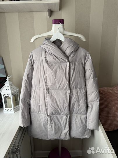 Новый пуховик amii на утином пуху