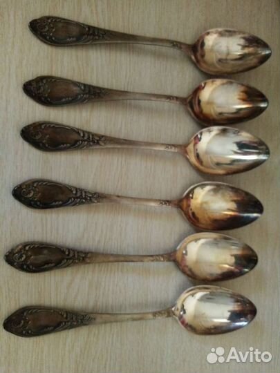 Ложки вилки мельхиоровые СССР