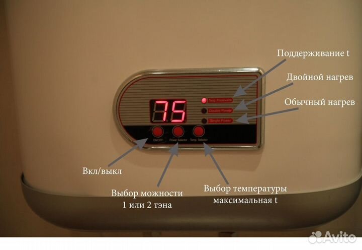 Бойлер водонагреватель 80 л Thermex If 80V