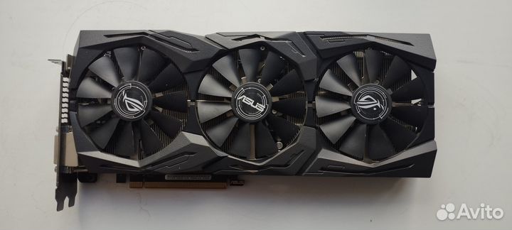 Видеокарта asus GeForce GTX 1070 Strix Gaming